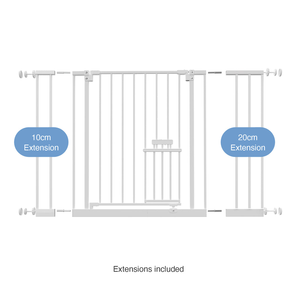 Extra Wide Easy Fit Pet Gate - Hakuna Pets