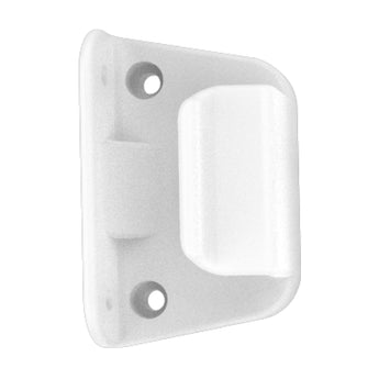 Retractable Gate Catch Mount x1 - White - Perma Child Safety