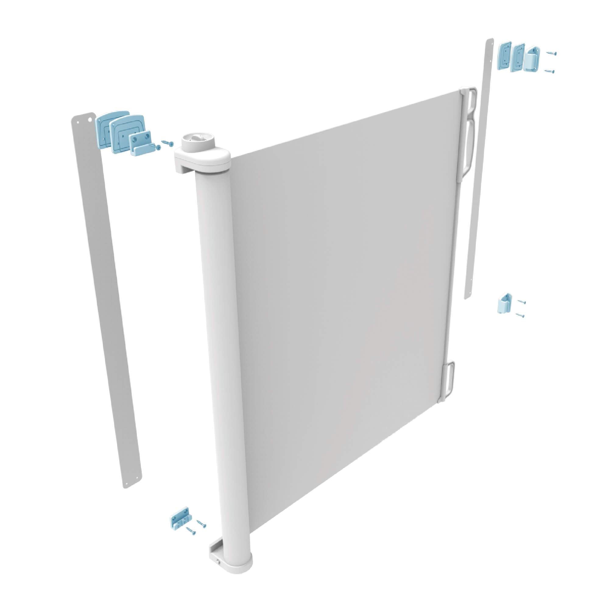 Perma White Retractable Gate Smart Retract Retract-a-gate Extra